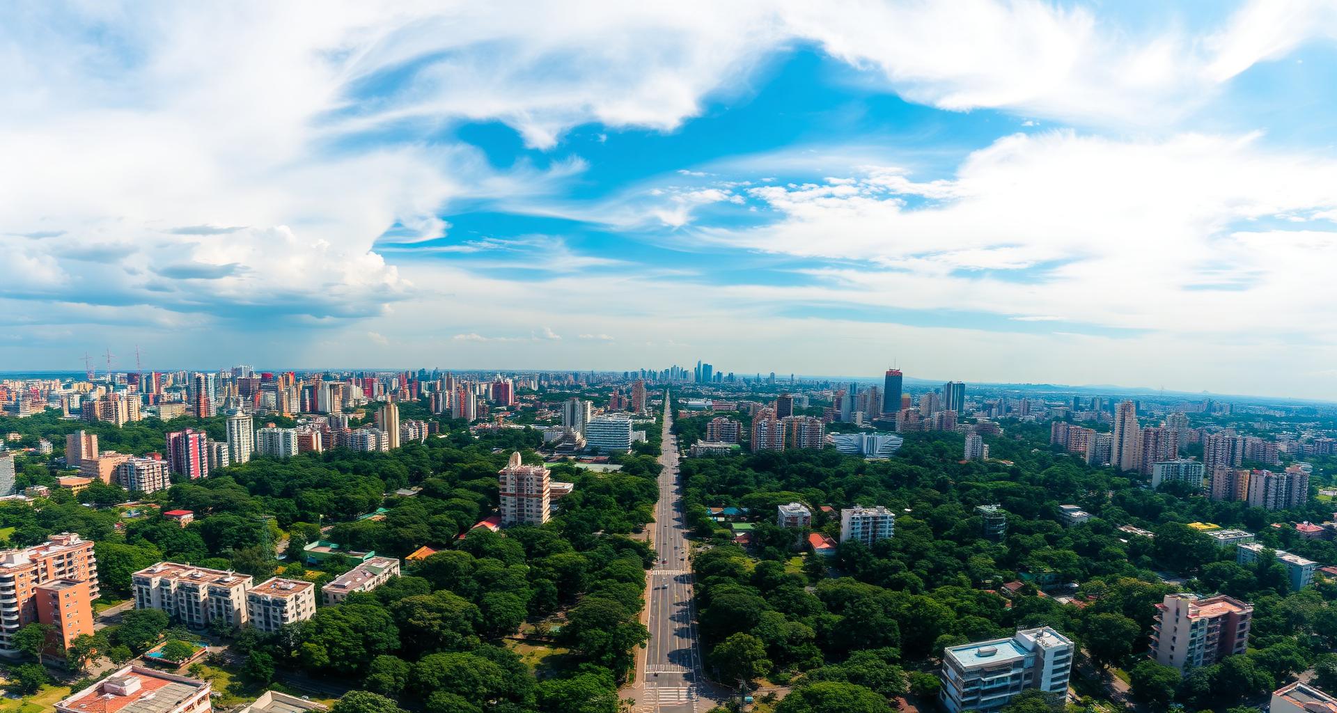 Vista aérea de Dracena